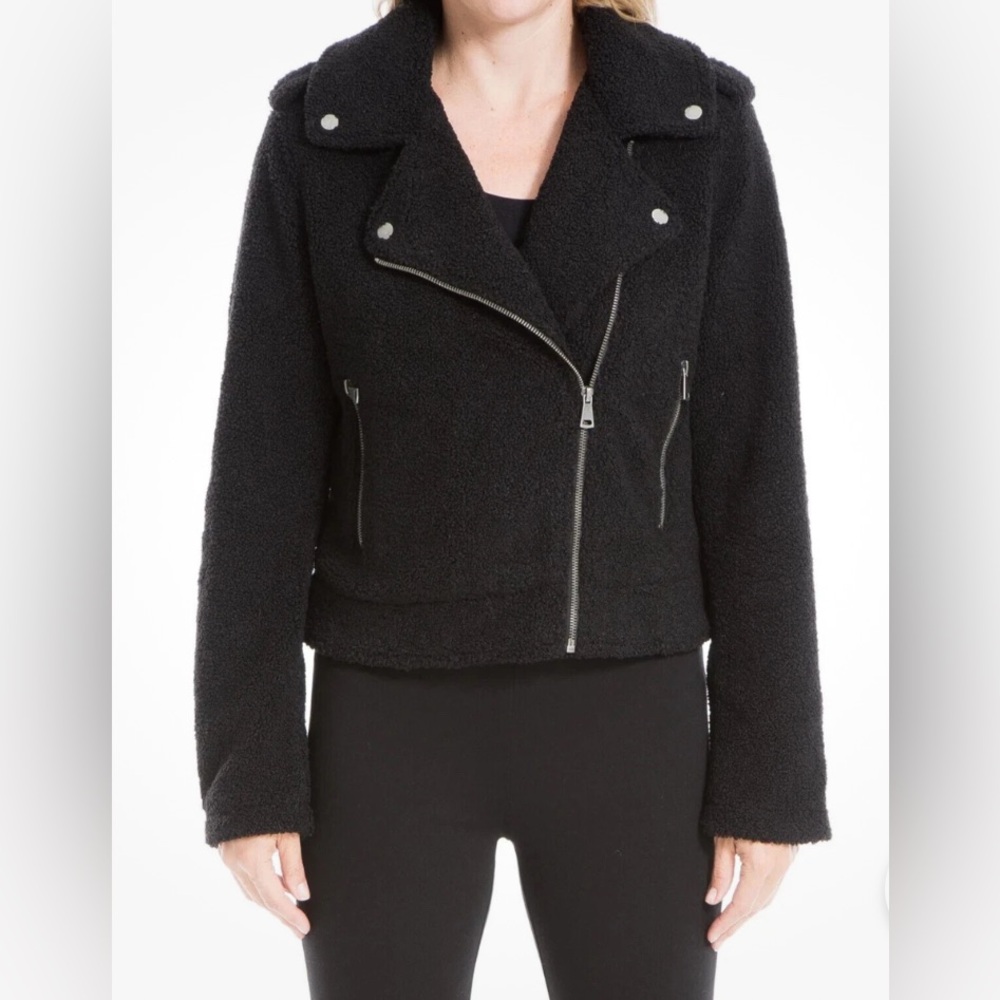 New Maxx‎ Studio Sherpa moto jacket